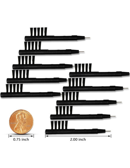 10 Cepillos de Limpieza Banglijian para Audífonos - Cera y Batería