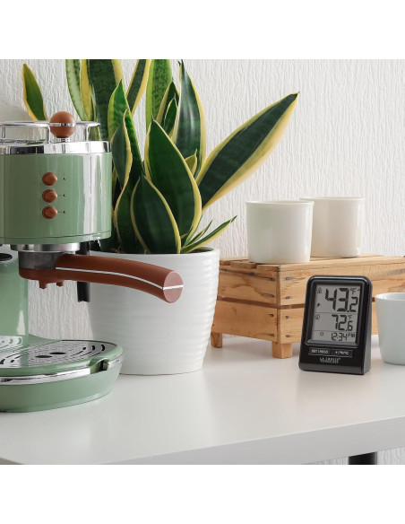 Termómetro Digital Inalámbrico La Crosse Technology Negro