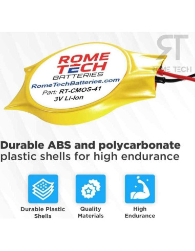 Batería CMOS BIOS Rome Tech CR2032 para Dell Latitude 3V