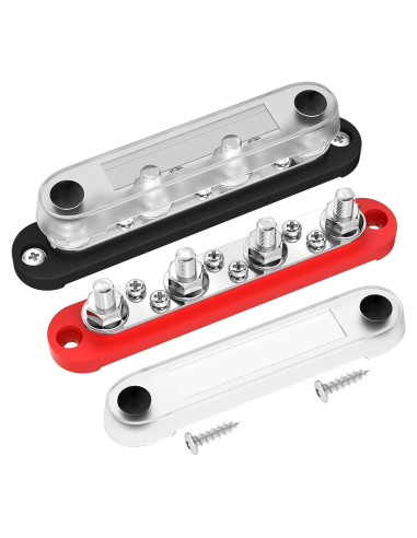 Bloque de Terminales de Barra de Bus DAIERTEK 12V-48V M8/M4