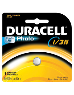 Baterías de Litio Duracell DL1/3N 3V - Caja de 6 Unidades