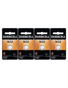 Baterías de Litio Duracell DL1632 3V - Paquete de 4 Pcs
