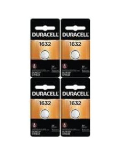 Baterías de Litio Duracell DL1632 3V - Paquete de 4 Pcs 2