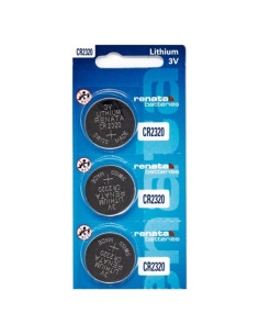 3 Baterías de Litio Renata CR2320 3V para Dispositivos