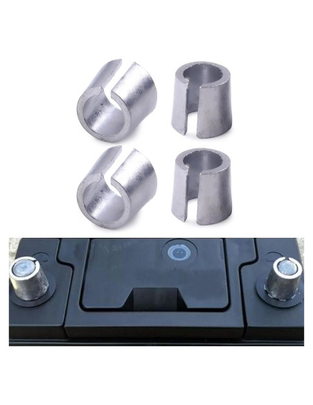 2 Pares Conectores de Terminal de Batería UZZH para Coche