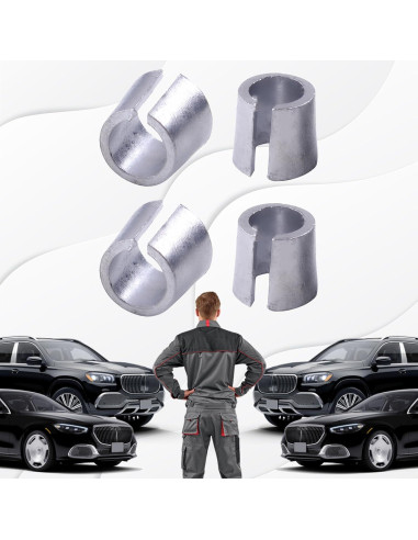 2 Pares Conectores de Terminal de Batería UZZH para Coche