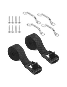 Correa de Sujeción de Batería 1" x 1.2m bylikeho Kit Completo