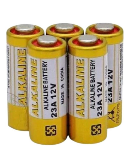 5 Piezas Batería 12V 23A Genérico para Timbre Eléctrico