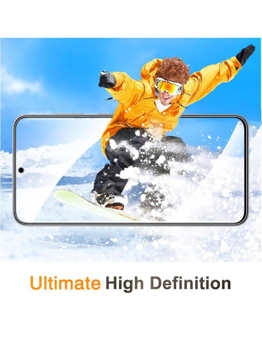 Protector de Pantalla Vidrio Templado Wiaocit para Samsung Galaxy S25 FE