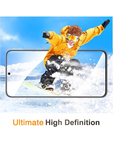 Protector de Pantalla Vidrio Templado Wiaocit para Samsung Galaxy S25 FE