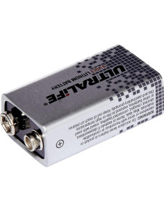 Batería de Litio Ultralife 9V E-Block 1200mAh Set de 10 2