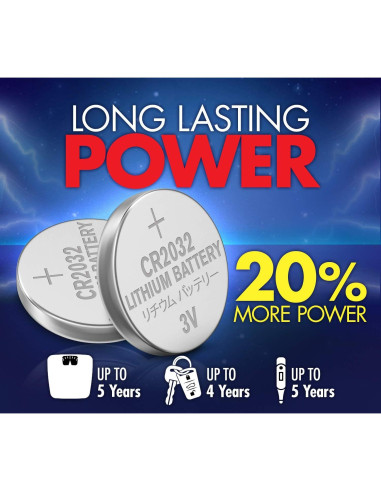 Baterías de Litio CR2032 ACDelco 10 Unidades 3V