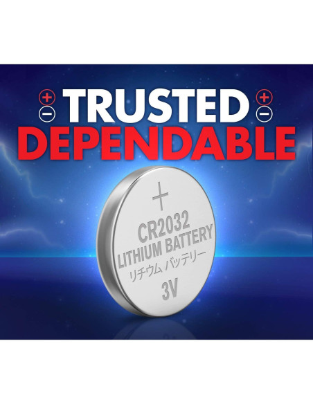 Baterías de Litio CR2032 ACDelco 10 Unidades 3V