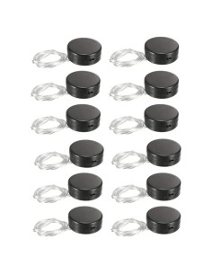 Soporte de Batería CR2032 con Cable 6V y Interruptor - Paquete de 12