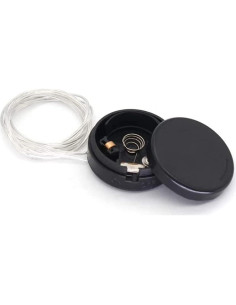 Soporte de Batería CR2032 con Cable 6V y Interruptor - Paquete de 12 2