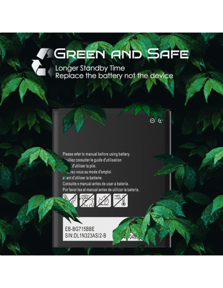 Batería 4500mAh para Samsung Galaxy XCover Pro EB-BG715BBE