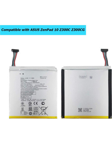 Batería de Reemplazo C11P1517 para ASUS ZenPad 10 4650mAh