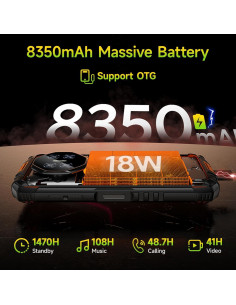 DOOGEE Fire 3 Pro Teléfono Resistente 5.5" 16GB+128GB IP68 2