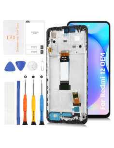Reemplazo Pantalla LCD Original Xiaomi Redmi 12 6.79" Negro