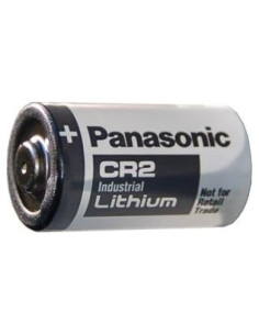 4 Baterías de Litio CR2 Panasonic 3V para Cámaras y Luces
