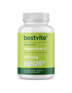 Huperzina A 200 mcg Bestvite - 120 Cápsulas Vegetarianas