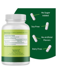 Huperzina A 200 mcg Bestvite - 120 Cápsulas Vegetarianas 2