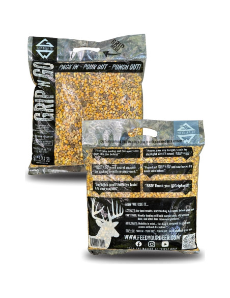 Atractivo para ciervos Grip 'N Go 3.63 kg - Nutrición y Sabor