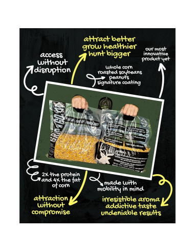 Atractivo para ciervos Grip 'N Go 3.63 kg - Nutrición y Sabor