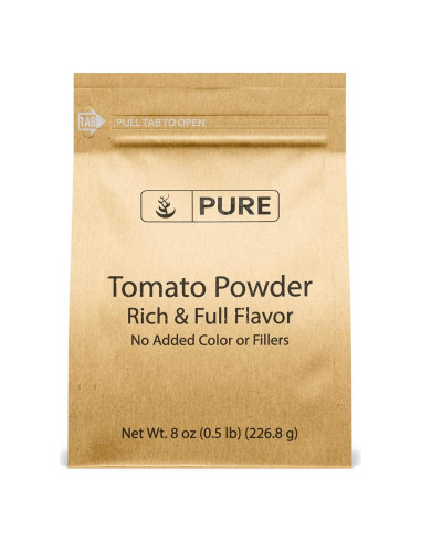 Polvo de Tomate Orgánico Puros 226.8g - Salsas y Sopas