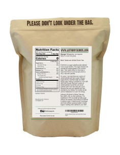 Eritritol Granulado Anthony's 1.13 kg, Edulcorante Keto y Paleo 2