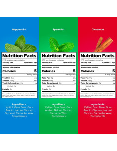 Chicle Sin Azúcar PUR | Variedad 55 Piezas | Sin Aspartame 2