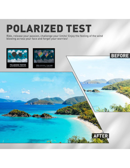 Gafas de Ciclismo SCVCN DZ-S145 Lentes Polarizadas UV400