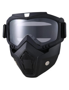 Gafas de Motocicleta Vintage Marca X - Lente UV y Más