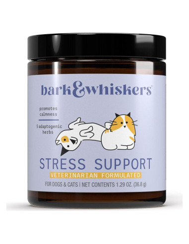 Bark & Whiskers Suplemento Antiestrés para Perros y Gatos 36.8 g