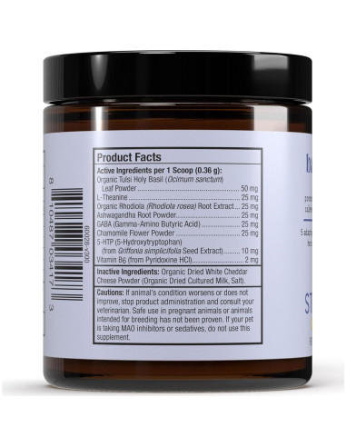 Bark & Whiskers Suplemento Antiestrés para Perros y Gatos 36.8 g