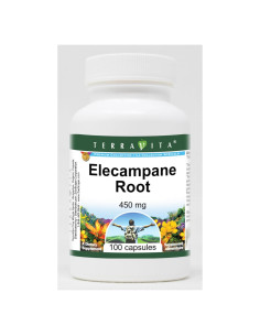 Raíz de Elecampane TerraVita 450 mg - 100 Cápsulas