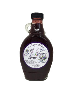 Jarabe de Arándano Silvestre Huckleberry Haven 283.5 g Sin Azúcar