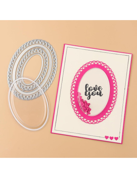 Cubiertas Shaker Transparentes 3D Briartw 20 Pcs 8.89 cm