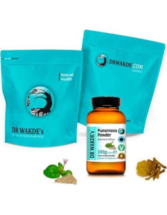 Polvo de Punarnava DR WAKDE 100g - Hierba Ayurvédica Pura 2
