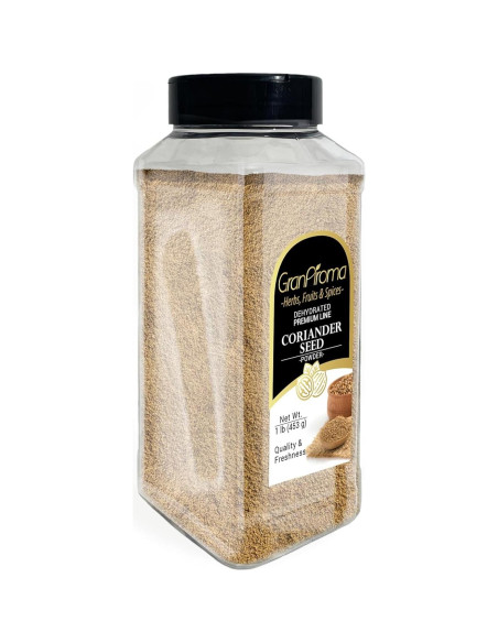 GranAroma Polvo de Semilla de Cilantro 453.6 g Sabor Suave