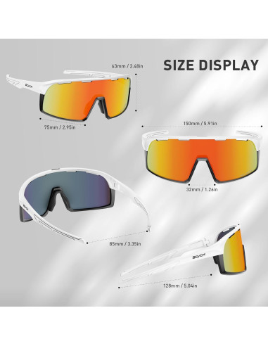 Gafas de Ciclismo SCVCN DZ-S145 Polarizadas UV400