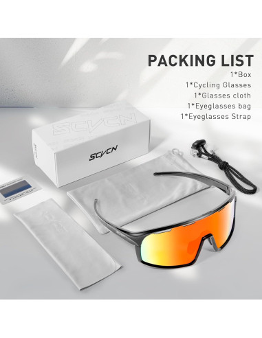 Gafas de Ciclismo SCVCN DZ-S145 Polarizadas UV400