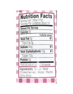 Sirope de Cereza Chokecherry Whetstone Valley 226g 2