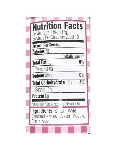 Sirope de Cereza Chokecherry Whetstone Valley 226g