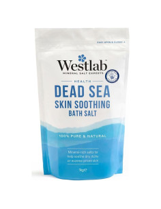 Sal del Mar Muerto Westlab 1kg - Suaviza y calma la piel