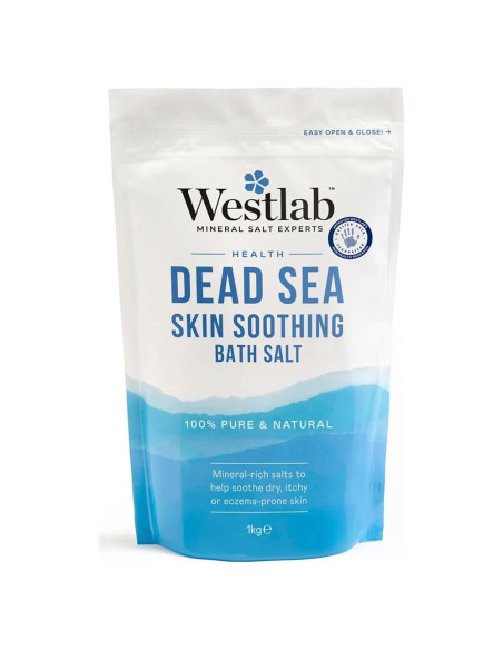 Sal del Mar Muerto Westlab 1kg - Suaviza y calma la piel