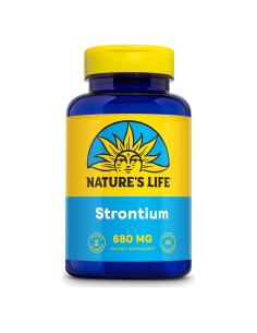 Citrato de Estroncio 680mg Naturaleza Vida - Suplemento Vegetariano