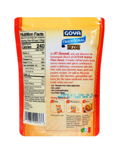 Frijoles Pintos Refritos Tradicionales Goya 425g - Paquete de 12 2