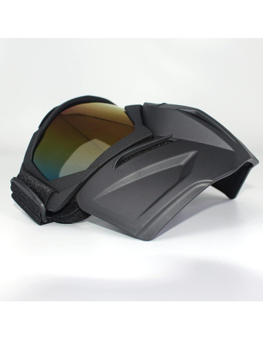 Gafas de Motocicleta Marca X - Lentes Curvadas 180