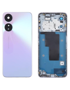 Cubierta Trasera con Marco Medio para OPPO A78 - Púrpura